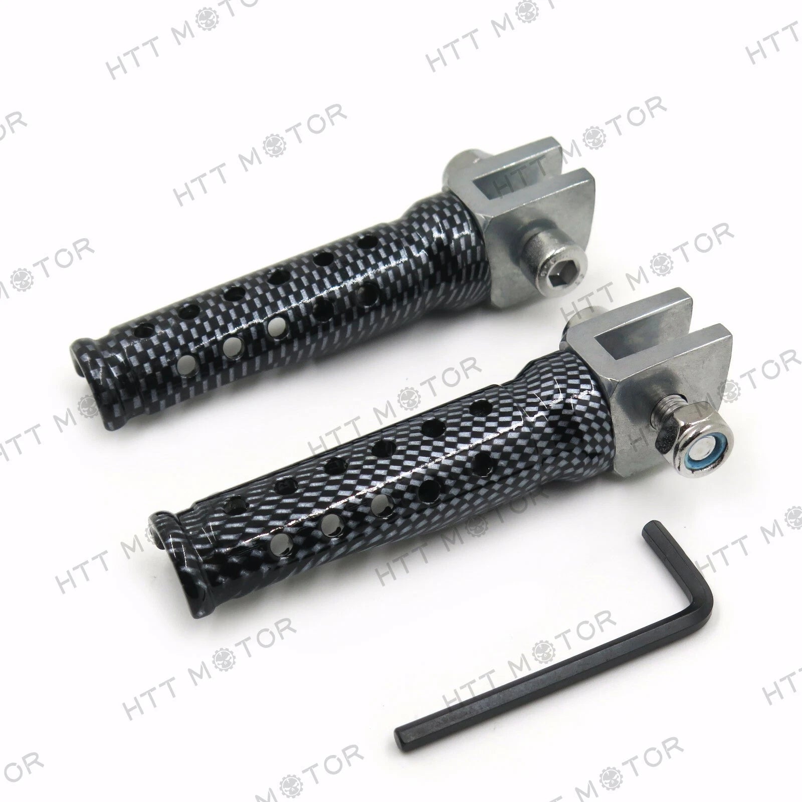Foot Pegs for Yamaha FZR 600, XJ 600S, YZF 600R, 750R, 1000, FZS1, FZ-1, R1, R6 (1990–2006)