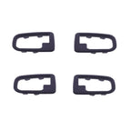 4pcs Textured Black Inner Door Handle Trim for BMW 3 Series (1990–1999)