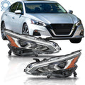 Pair LED Headlights for Nissan Altima (2019–2021) Factory Chrome Housing