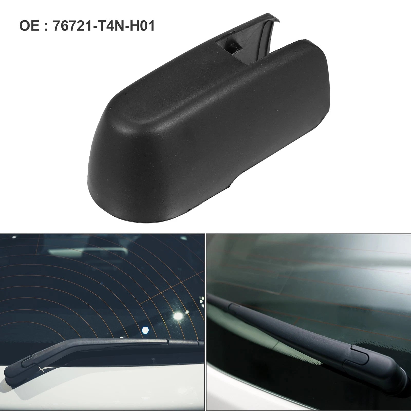 Rear Windshield Wiper Arm Nut Cover Cap for Honda HR-V (2016–2021)