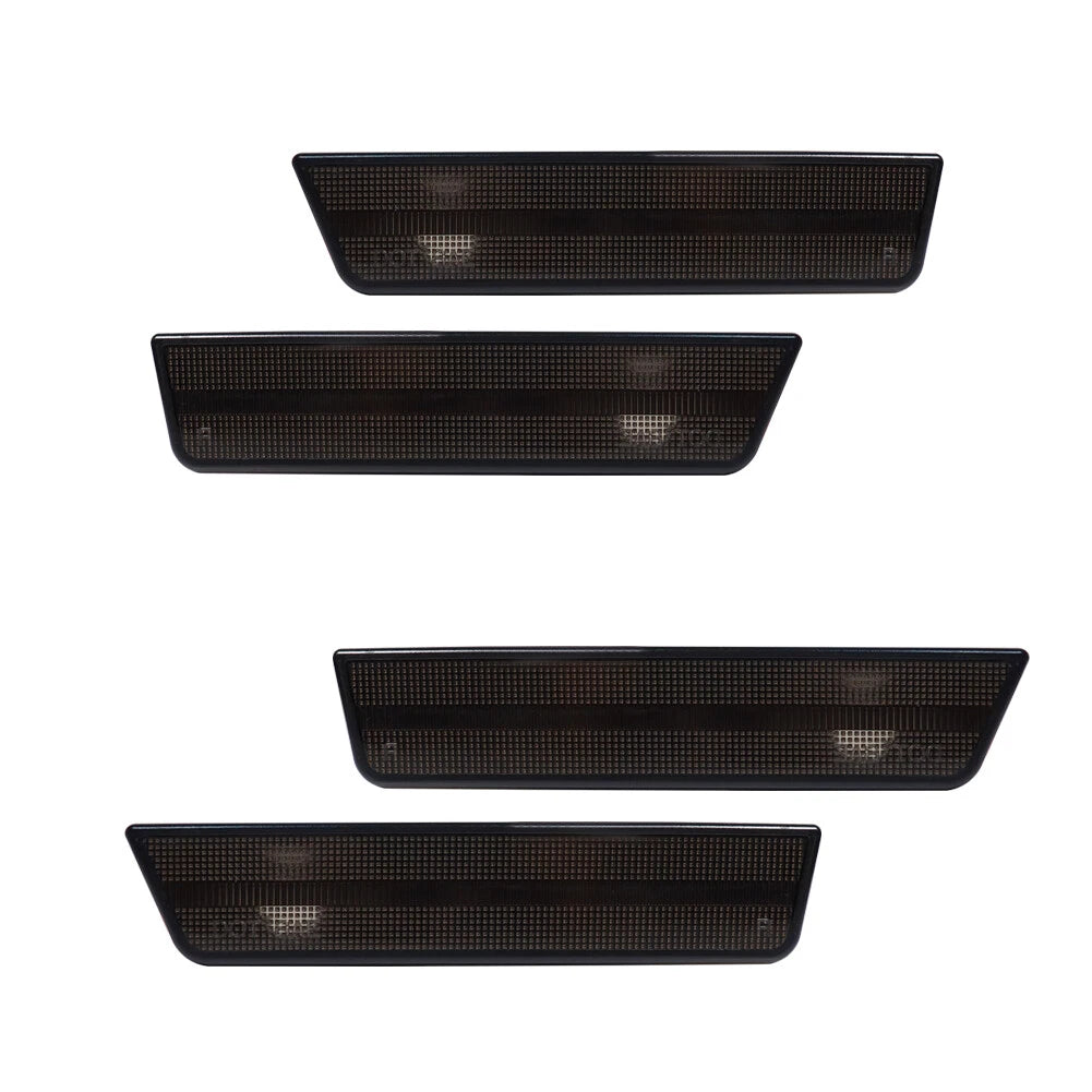Set of 4 Smoked Lens LED Side Marker Lights for Dodge Challenger