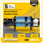 13000LBS Electric Winch for Truck Trailer Off-Road 4WD