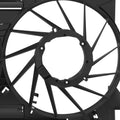 Radiator Fan Shroud for Audi Q5 SQ5 2.0T 3.0L (2018–2024) Black ABS Plastic