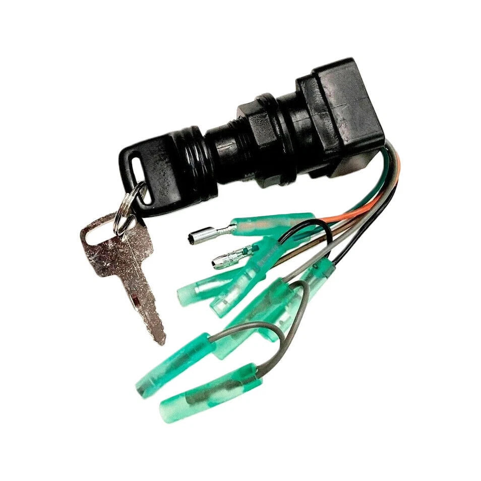 Ignition Key Switch Assembly for Suzuki Outboards (37110-92E01)