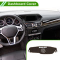 Dashboard Cover for Mercedes-Benz E-Class (2017–2021) Polyester Brown