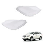 Set of 2 Front Headlight Lens Protectors for Buick Enclave (2008–2012) Clear PC