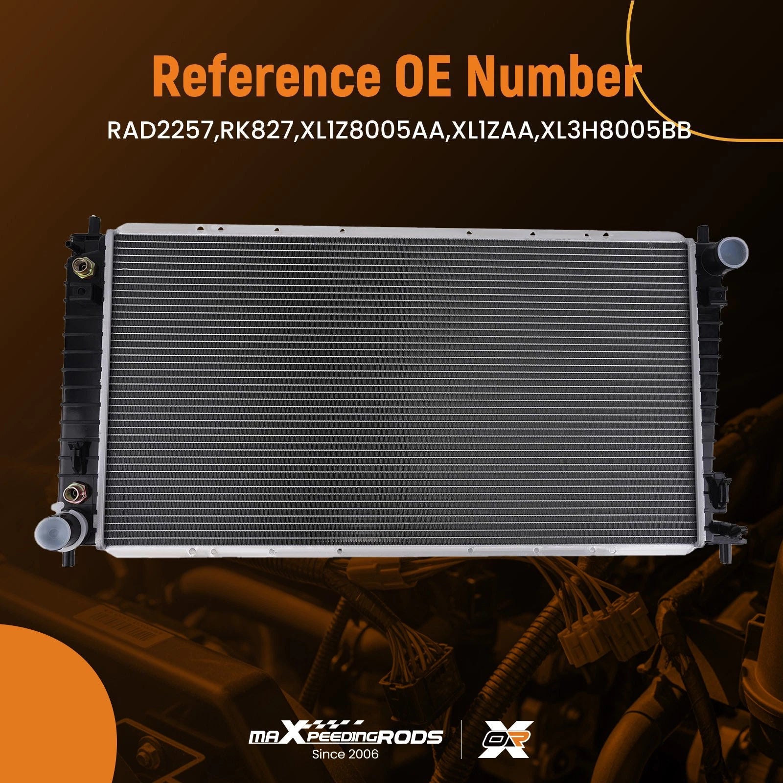 Aluminum Core Radiator for Ford F150 F250 (1999-2003)