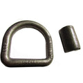 5/8" Weld-On D-Ring Tie Down for Flatbed Truck Trailer (DOT WLL)