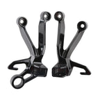 Rear Passenger Footpegs for Suzuki GSXR1000 (2003–2004) Black