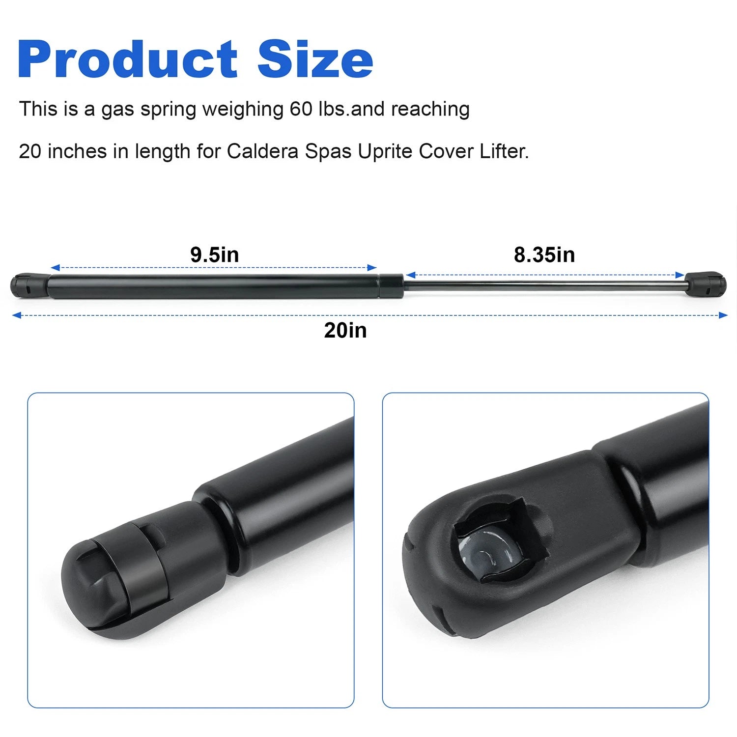Gas Spring Cover Lifter for Watkins Caldera Spas (Uprite) 71794