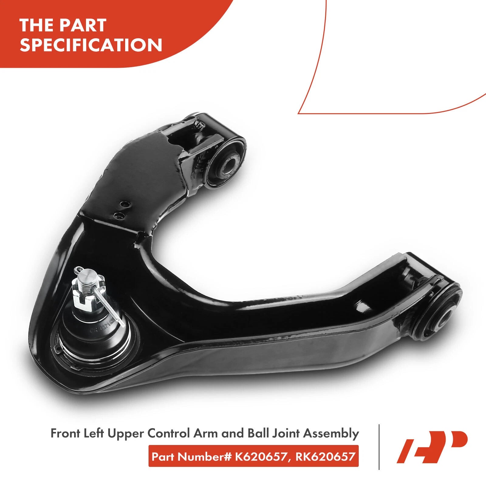 6X Front Upper & Lower Control Arms with Ball Joints for Nissan Xterra (2000–2004)