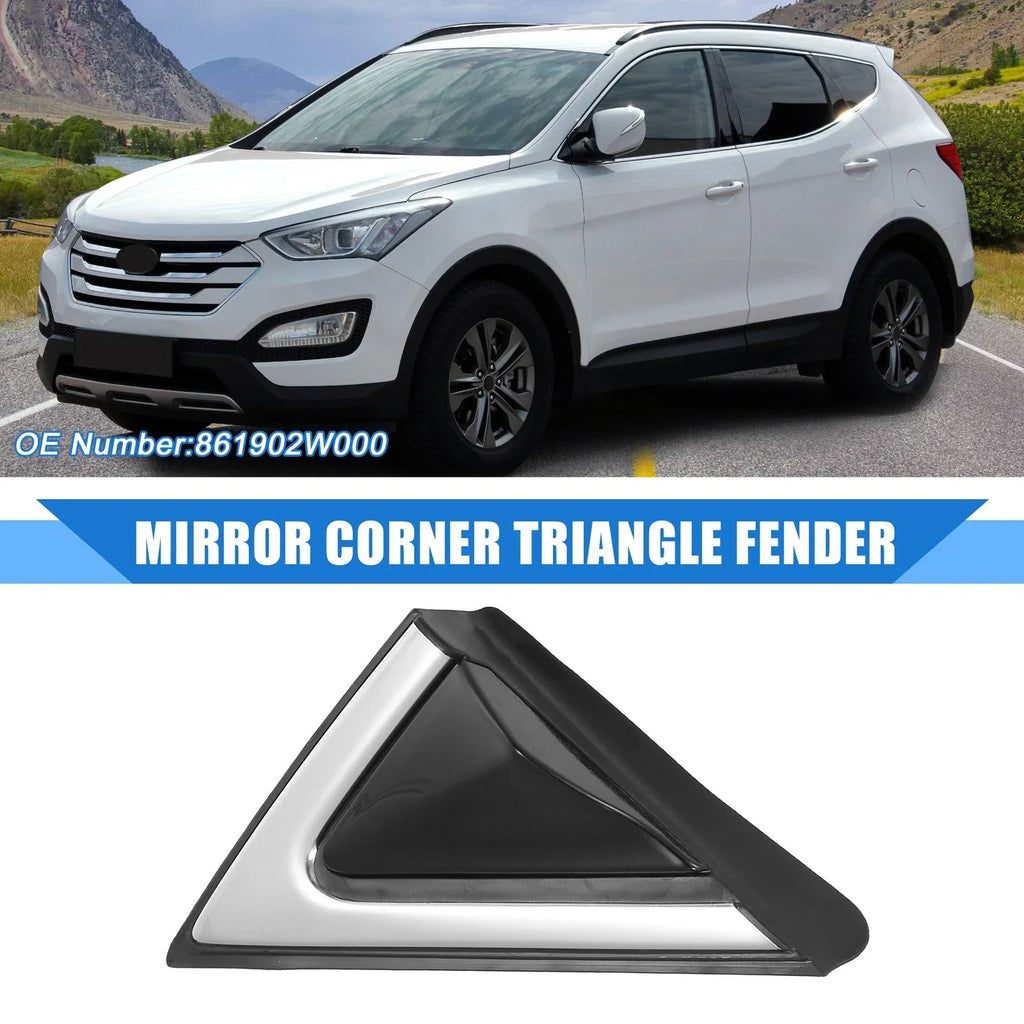 Right Mirror Corner Triangle Fender Cover for Hyundai Santa Fe (2013-2018)