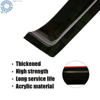 Set of 4 Window Visors for Toyota Corolla (2009–2013)