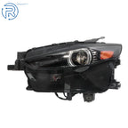 Clear Lens Full LED Headlight for Mazda CX-30 (2020–2022) Black Driver Side