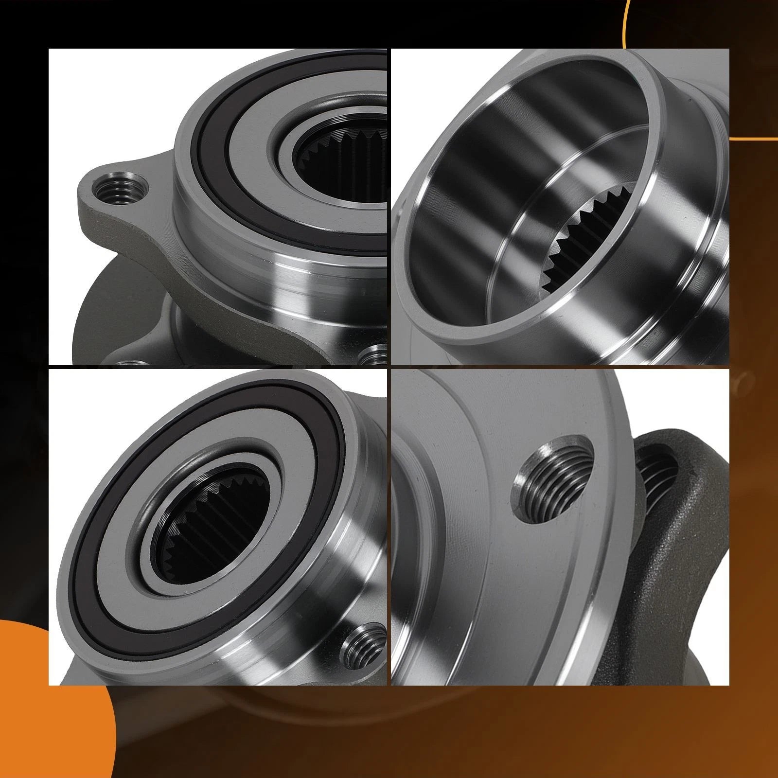 Front Wheel Bearing Hub Assembly for Chrysler 200 (2011-2017)