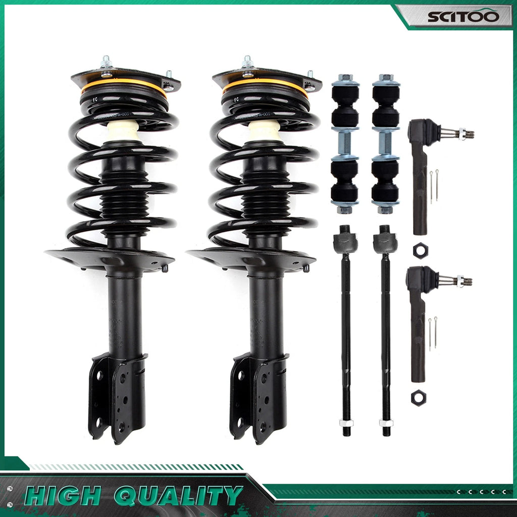 Front Struts Set of 2 for Buick Rendezvous Pontiac Aztek (2001–2007)
