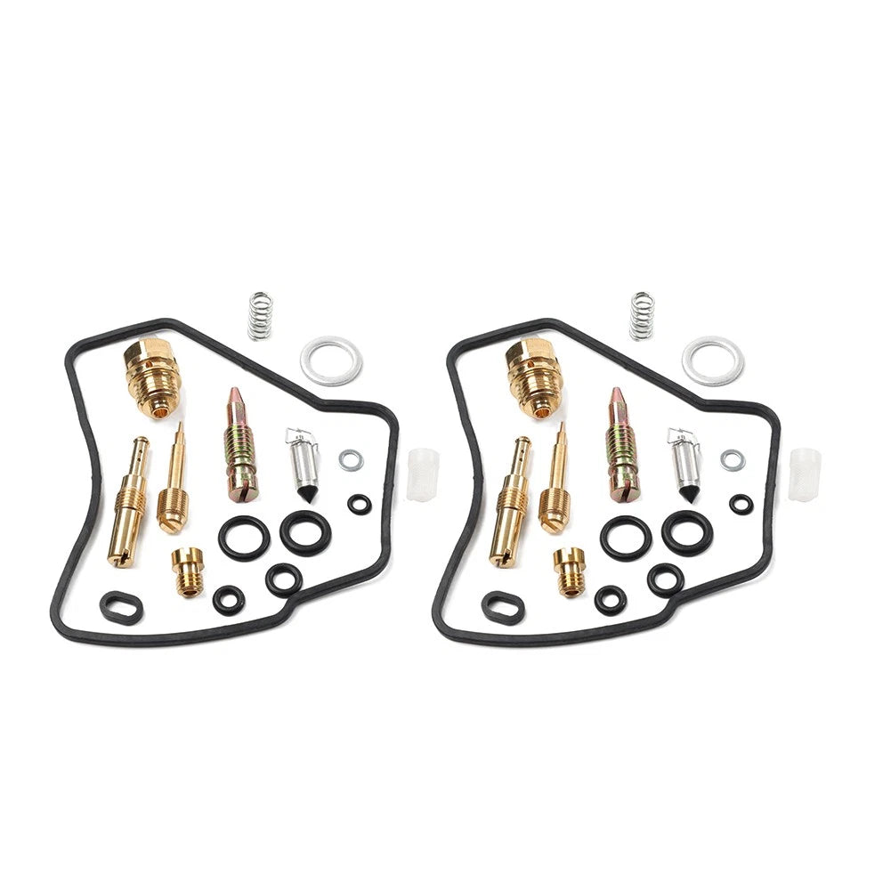 2 Sets Carburetor Repair Rebuild Kit for Honda VTR250 Interceptor (1988–1990)
