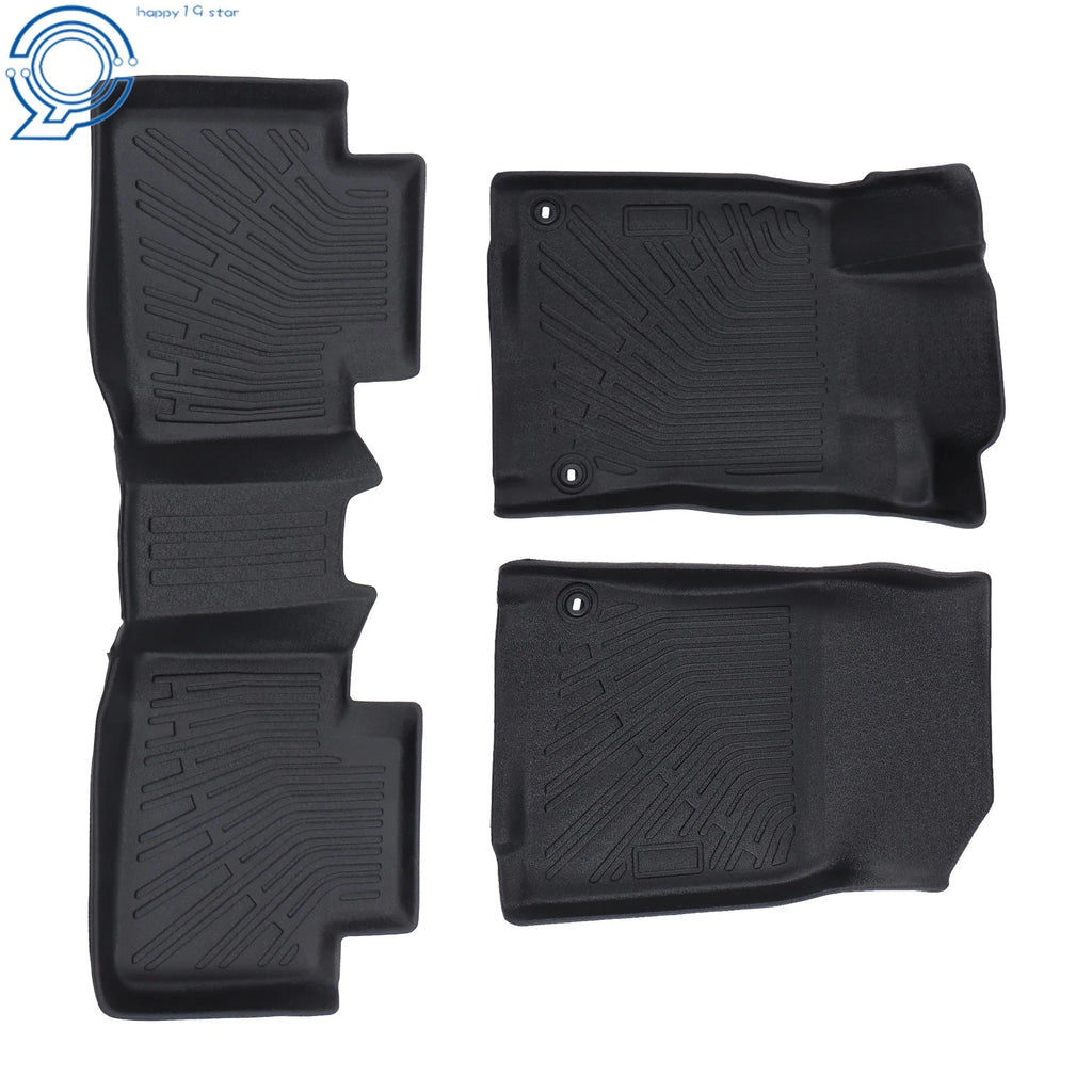 Set of 3 TPE Floor Mats Liner for Honda Civic Sedan Hatchback Coupe (2016–2021)