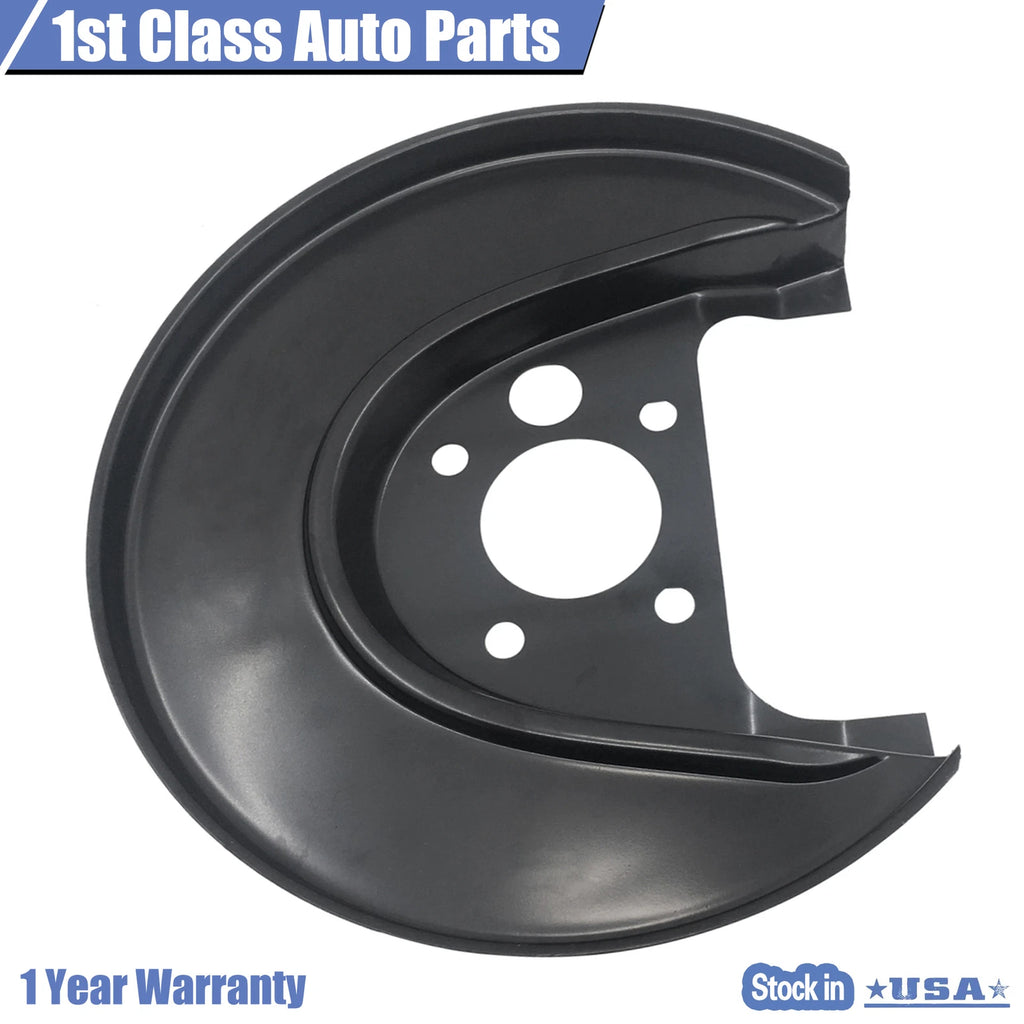 Rear Left Brake Dust Shield for Volkswagen Golf Jetta (1998–2010)