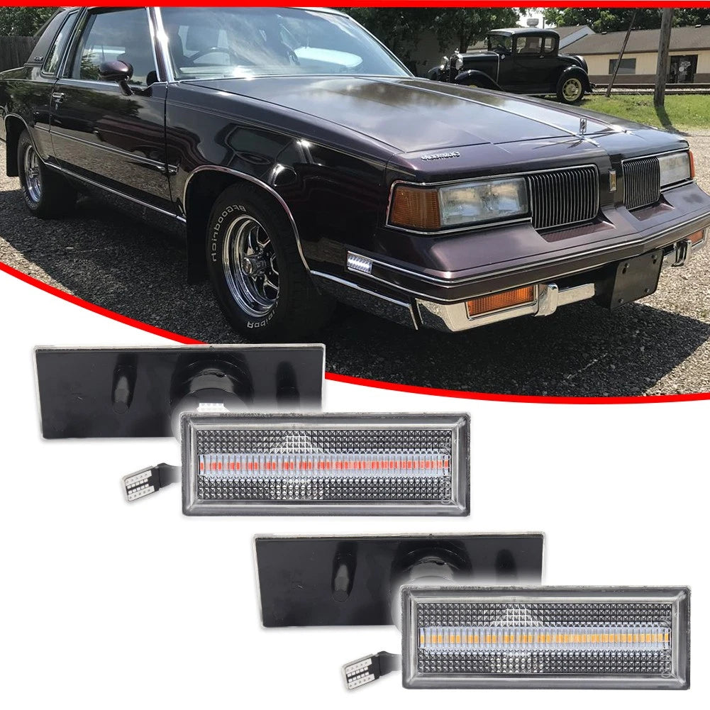 LED Side Marker Lights for Oldsmobile Cutlass 442 (1981–1988)