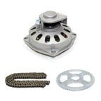 Clutch Drum Bell Housing + Chain + Sprocket for 49cc Pocket Quad ATV