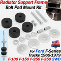 Radiator Support Frame Core Mount Kit for Ford F100 F150 F250 2WD (1965–1979)