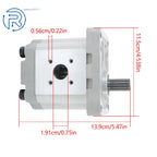 Hydraulic Gear Pump for Kubota KX161-2 (2000–2005) RD301-61120 RD30161120