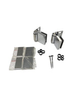Set of 2 Shower Door Hinges for Flinter Glass-Wall (90 Degree)