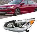 Headlamp Assembly for Honda Accord (2016–2017) Left Driver Side Halogen