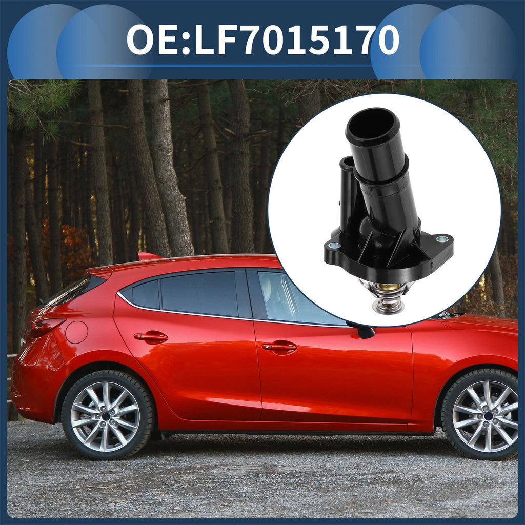 Engine Coolant Thermostat Housing Assembly for Mazda 3 S Hatchback (2007–2013)
