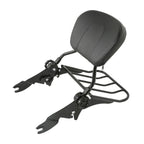 Detachable Backrest Sissy Bar & Luggage Rack for Harley Touring (2009-2025)