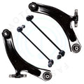 Set of 4 Front Control Arms & Stabilizer Bar Links for Nissan Rogue (2008–2013)