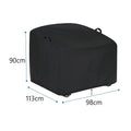 Waterproof Chair Cover for Rocking Chairs (113x98x90cm) Easy Clean Design