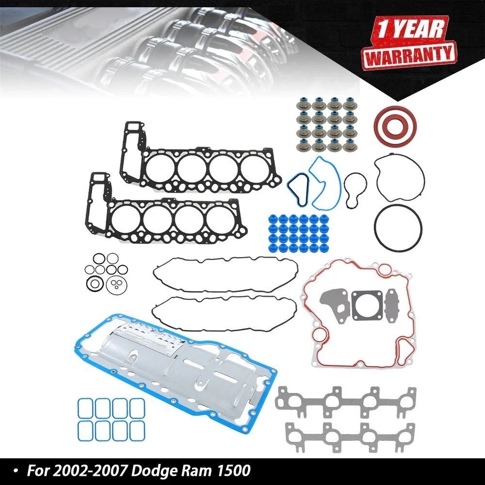 Full Gasket Oil Pan Set for Dodge Ram 1500 Durango Dakota (2004–2007)