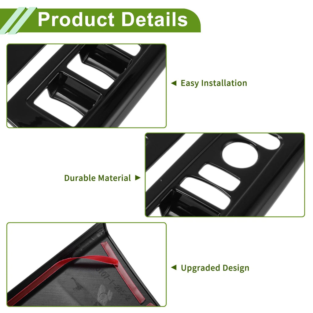 Set of 4 Window Switch Bezel Covers for Honda CR-V (2023–2025)