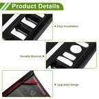 Set of 4 Window Switch Bezel Covers for Honda CR-V (2023–2025)