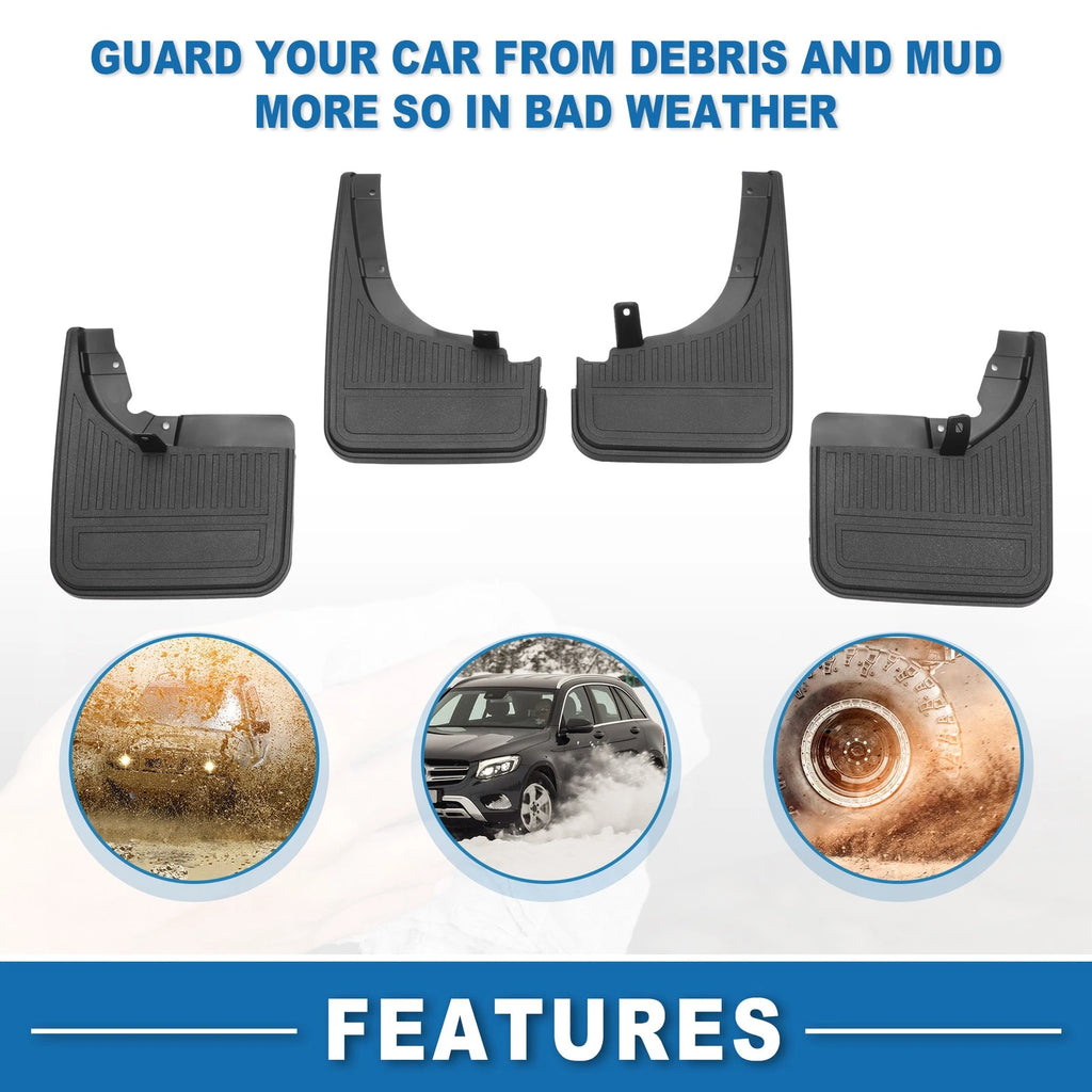 Mud Flap Splash Guard for Nissan Titan Crew/Extended XD (2020–2023)