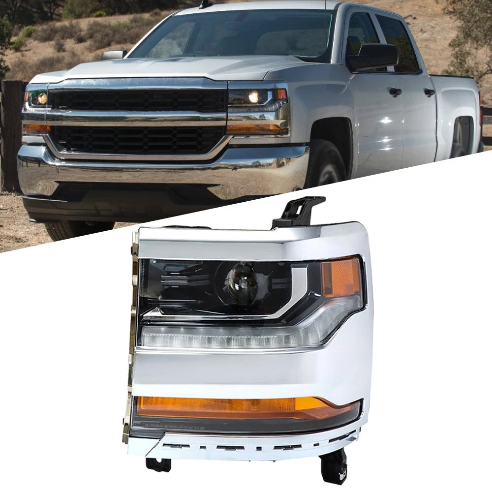 HID Headlight Assembly for Chevy Silverado 1500 (2016–2018)