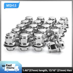 M12x1.5 Lug Nuts for Toyota Camry Tacoma Highlander Corolla (2010–2023)