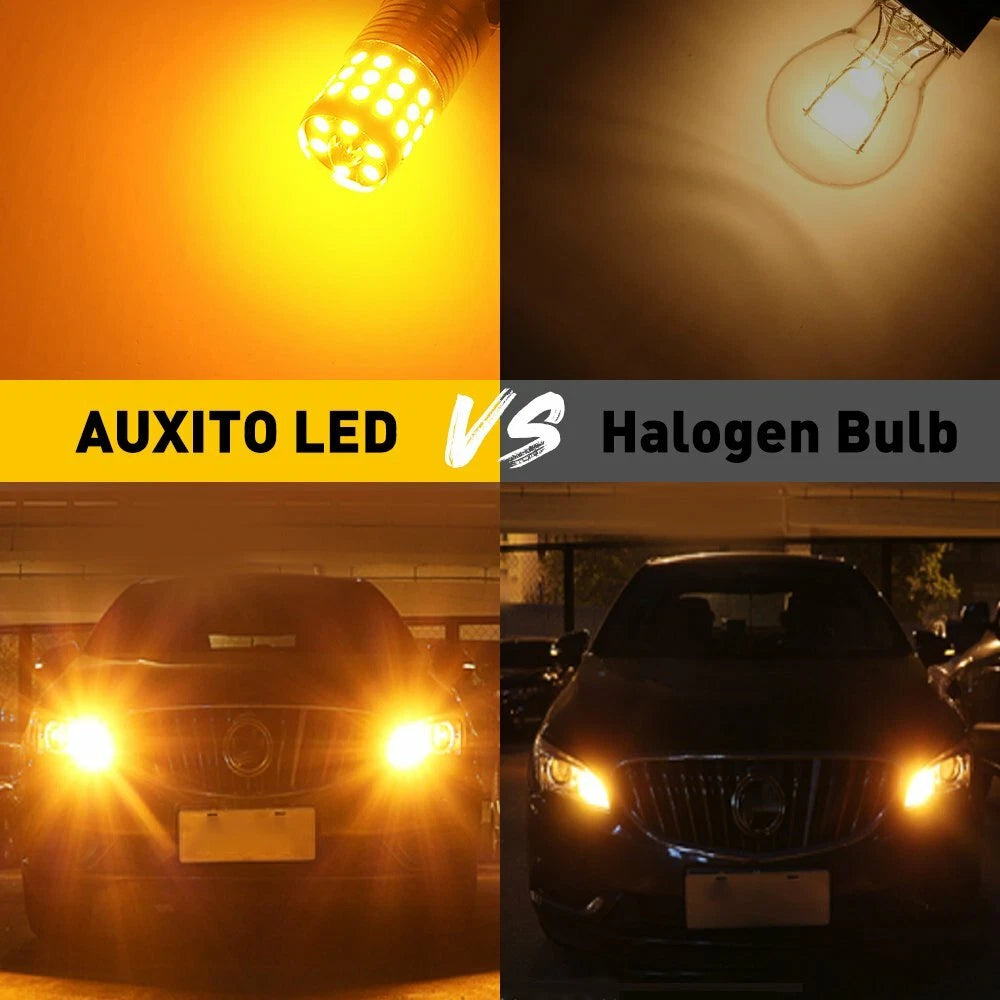 Set of 4 LED Rear Turn Signal Light Bulbs