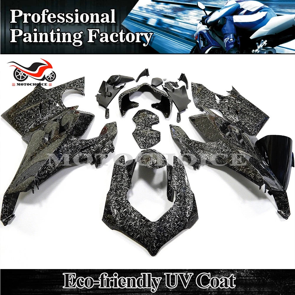 Forged Carbon Fiber ABS Fairing Kit for Ducati Panigale V4 S (2023–2024)