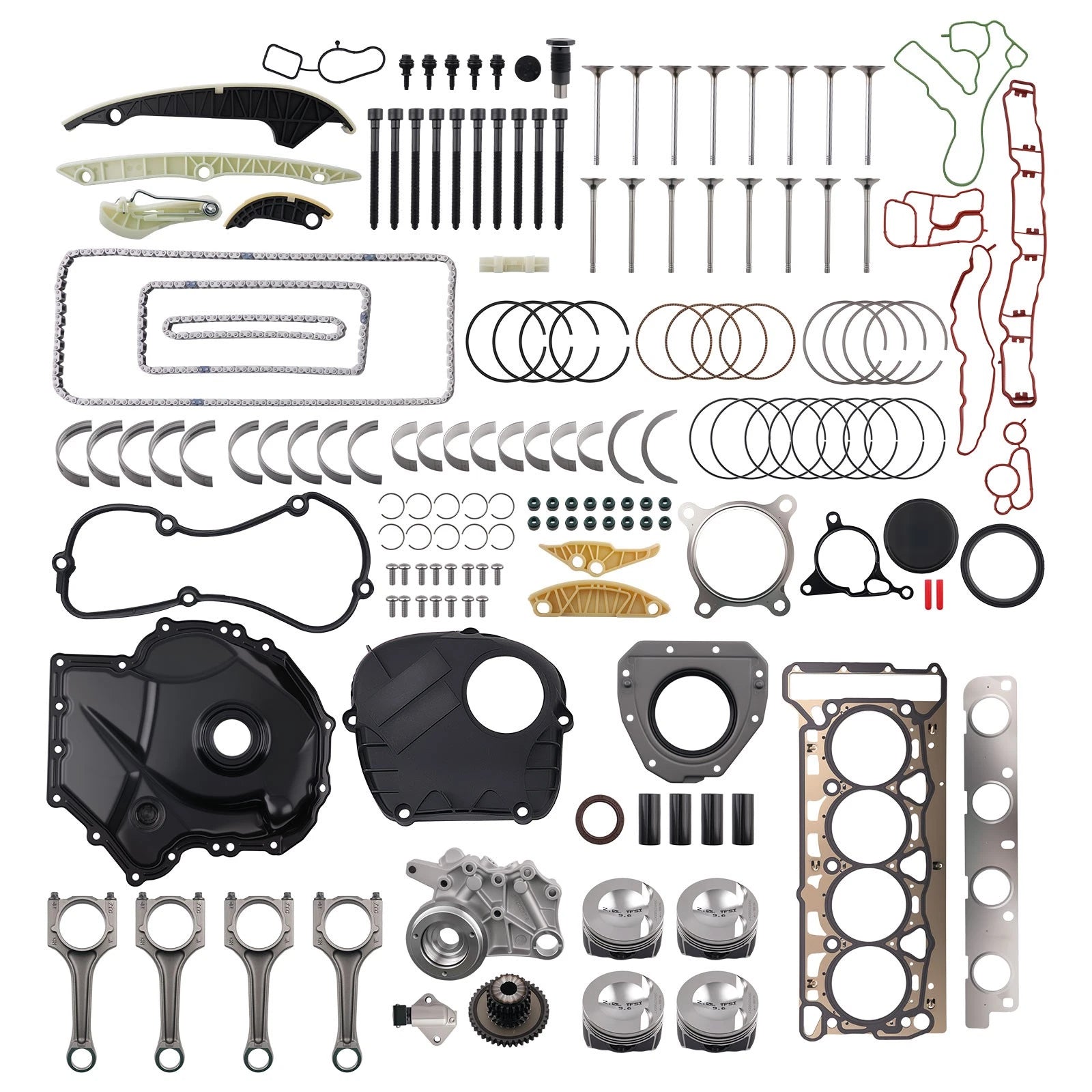 Engine Overhaul Rebuild Kit for Audi A3 A4 A5 Q5 TT 2.0 TFSI (2008–2015)