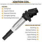 6X Ignition Coil & Spark Plug for BMW 328i 335i 435i 525i 528i X1 X3 X5 X6 (2007–2016)