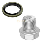 Oil Drain Plug & Gasket for Suzuki GSXR 600 750 1000 Hayabusa (2001–2023)