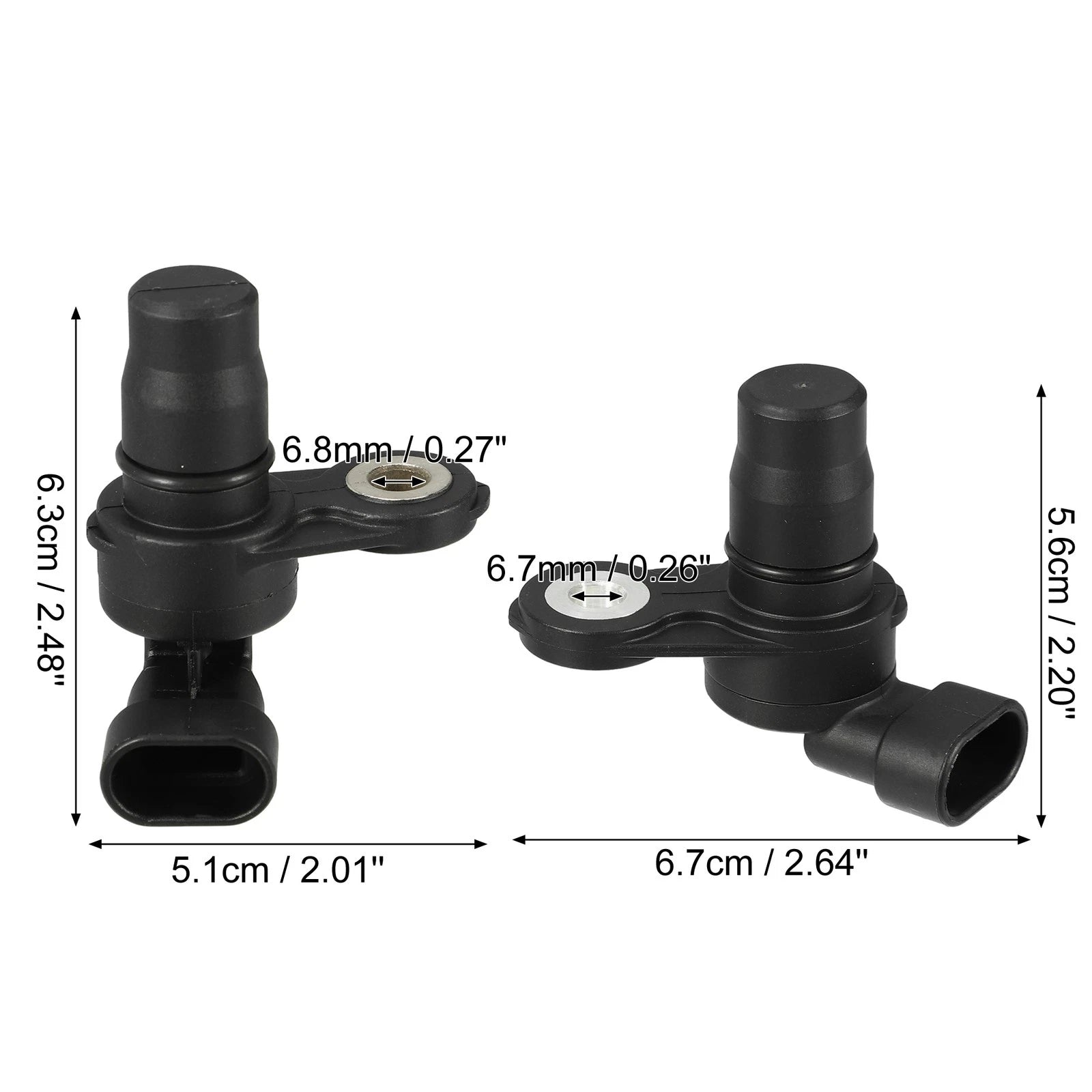 1 Pair Camshaft Position Sensor for Hummer H3 (2006–2010) No. 12576519/12584516