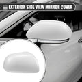 Right Side Mirror Cover Cap for Toyota Highlander (2009–2014) ABS White