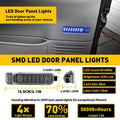 2pcs Blue LED Door Panel Courtesy Light for Chevrolet GMC Hummer Cadillac