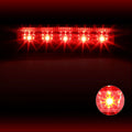 Full LED Third Tail Brake Light for Ford Explorer (2011–2015) - Chrome