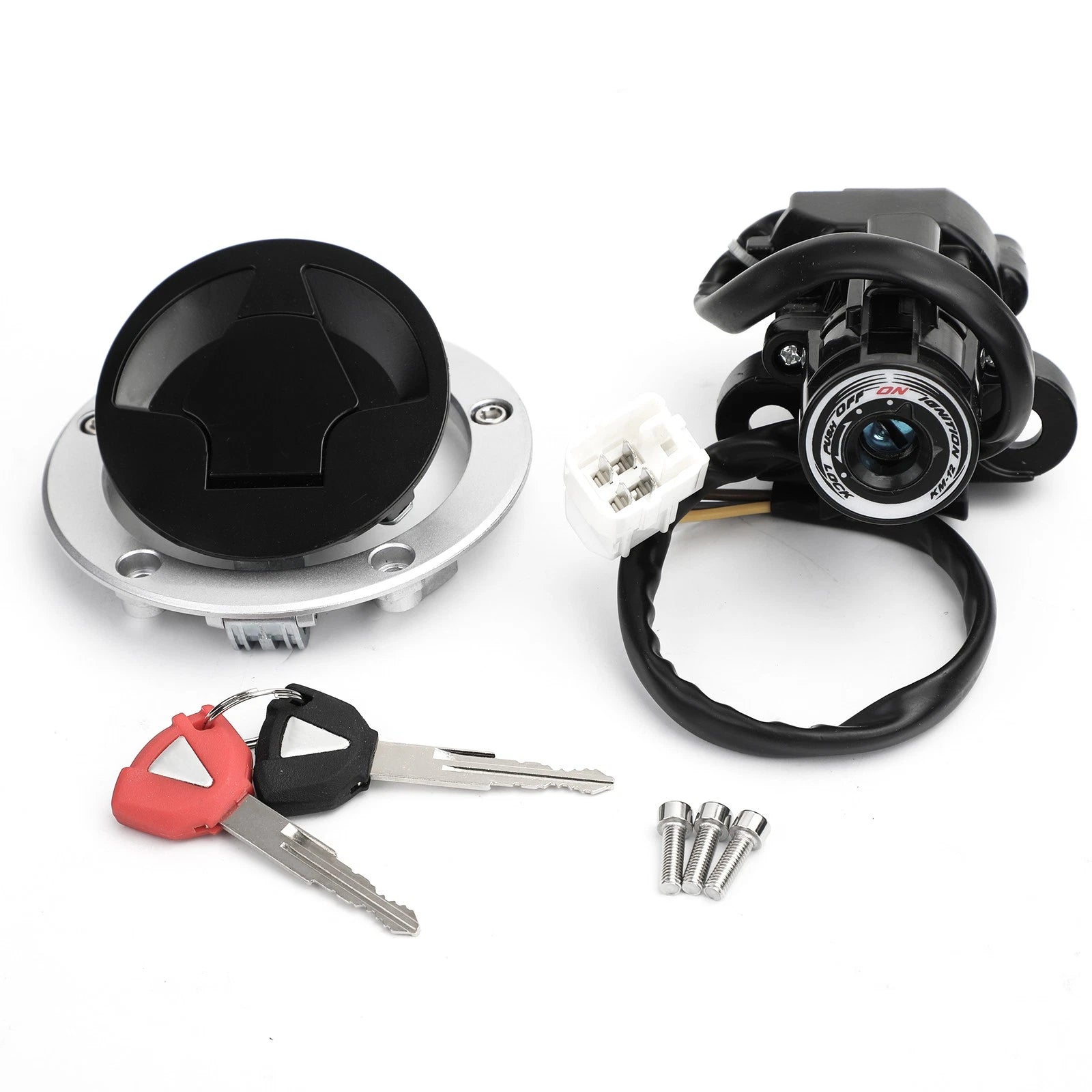 Ignition Key Switch Lock Set for Kawasaki ZX1400 EX 400/650 Ninja ER6N (2012–2017)