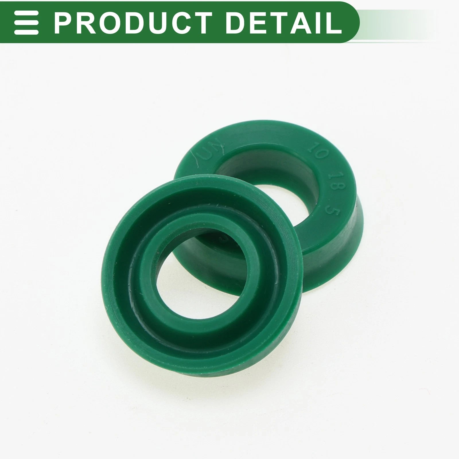Set of 5 Oil Seal Ring 10x18x5mm for Rotary Shaft (High Pressure)